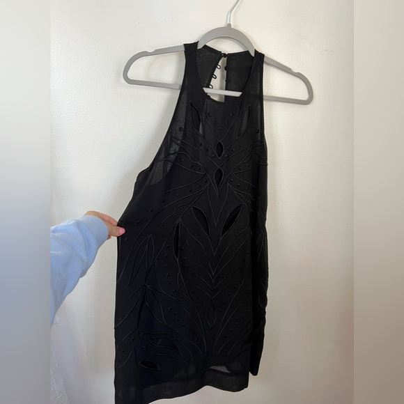 IRO Irene Mini Dress Black XS - Picture 2 of 7